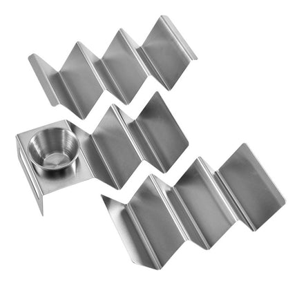 Baking Stainless Steel Pancake Rack Buffet Tools With Cup - DealBuddy