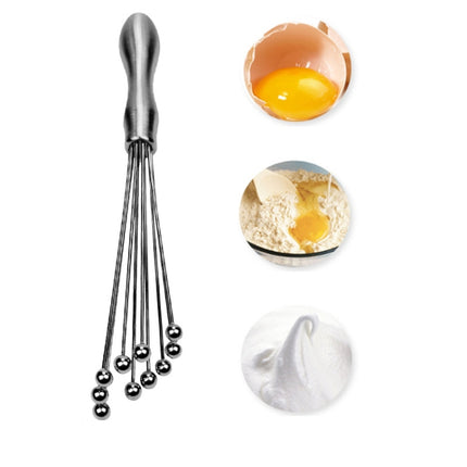Manual Whisk Stainless Steel Glass Bead Egg Whisk Kitchen Household Hand-Held Baking Tools Type A 12 Inch, Type A 12 Inch, Type A 10 Inch, Type B 12 Inch, Type B 10 Inch, Type C 12 inch, Type C  10 Inch - DealBuddy