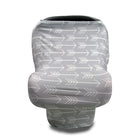 Multifunctional Enlarged Stroller Windshield Breastfeeding Towel Baby Seat Cover, Arrow, Pink Peony, Black and White Stripes, Leaf Flowers, Blue Dots, Purple Flowers, Gray Pattern, Bear, Black Triangle, Puppy, Red Geometry, Black and White Grid, Galaxy... - DealBuddy