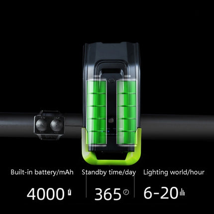 3 In 1 Wireless Bicycle Code Meter Lamp Strong Light Front Light