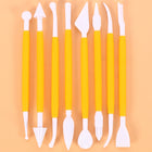 2 Sets Carving Pen Cake Fondant Carving Knife Making Cutting Tool 01030 Purple (OPP Bag Packaging)