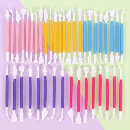 2 Sets Carving Pen Cake Fondant Carving Knife Making Cutting Tool 01030 Purple (OPP Bag Packaging), 01071 Yellow (OPP Bag Packaging), 01018 Red (OPP Bag Packaging), 02023 Blue (OPP Bag Packaging), 02030 Pink (OPP Bag Packaging)                         ... - DealBuddy