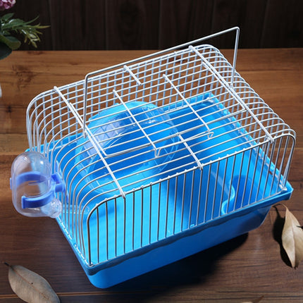 Hamster Cage Portable Take-Out Cage Hamster Golden Bear Supplies, Blue, Pink, Brown - DealBuddy