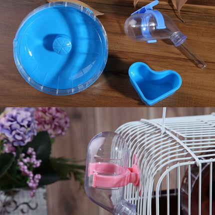 Hamster Cage Portable Take-Out Cage Hamster Golden Bear Supplies, Blue, Pink, Brown - DealBuddy