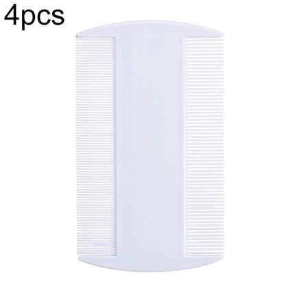 4pcs Pet Comb Double-Sided Comb Dog Cleaning Supplies Cat Comb Pet Grooming Supplies, White, Light Blue, Green, Dark Blue, Orange, Purple - DealBuddy