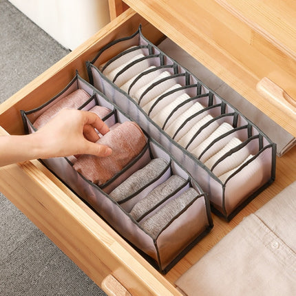 3 in 1 Underwear Drawer Storage Box Household Socks Folding Storage Box