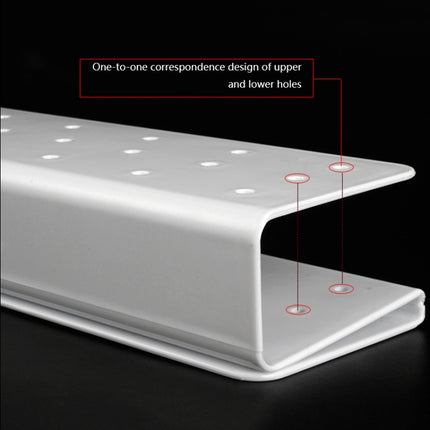 S-Shaped 19-Hole Rectangular Lollipop Rack Display Stand Rack