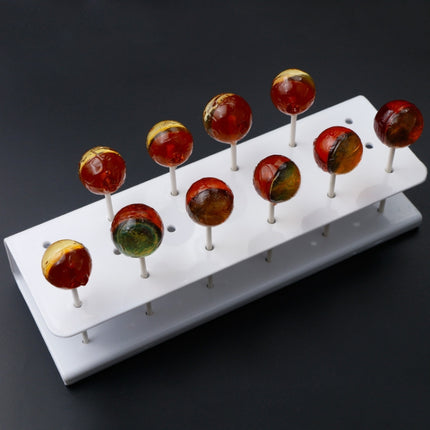 S-Shaped 19-Hole Rectangular Lollipop Rack Display Stand Rack