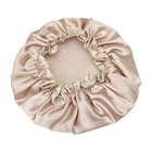 Lovely Thick Women Satin Colorful Double Waterproof Hair Cover Bathing Cap