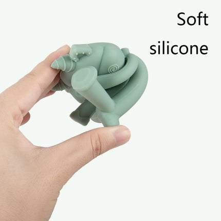 Three-Dimensional Cartoon Silicone Baby Teether Molar Rods Children Toys Maternal And Child Supplies