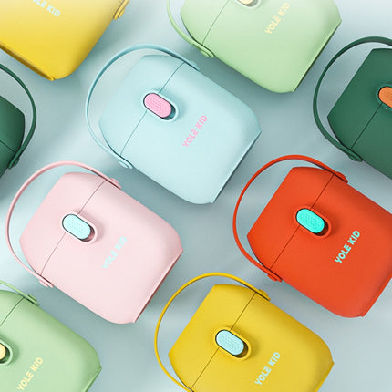 2 PCS YOLE KID Baby Milk Powder Box Large-Capacity Portable Out-Packing Gimi Powder Box Baby Food Supplement Storage Sealed Tank