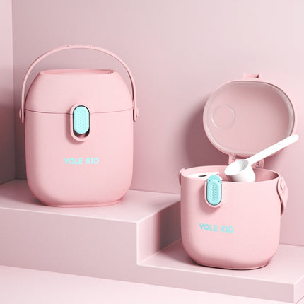 2 PCS YOLE KID Baby Milk Powder Box Large-Capacity Portable Out-Packing Gimi Powder Box Baby Food Supplement Storage Sealed Tank