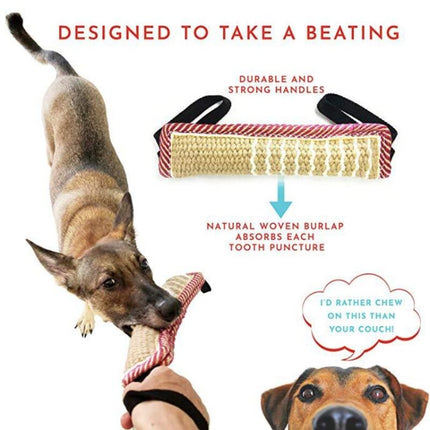Dog Training Hemp Bite Stick Dog Bite Stick Dog Training Supplies, A1, A2, A3, A4, A5 - DealBuddy