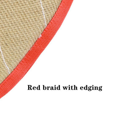 Red Twill Jute Training Dog Bite Sleeve Open Sleeve Protector Pet Products, Red Twill Jute - DealBuddy