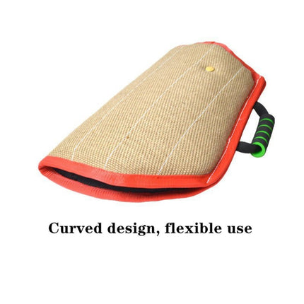 Red Twill Jute Training Dog Bite Sleeve Open Sleeve Protector Pet Products, Red Twill Jute - DealBuddy