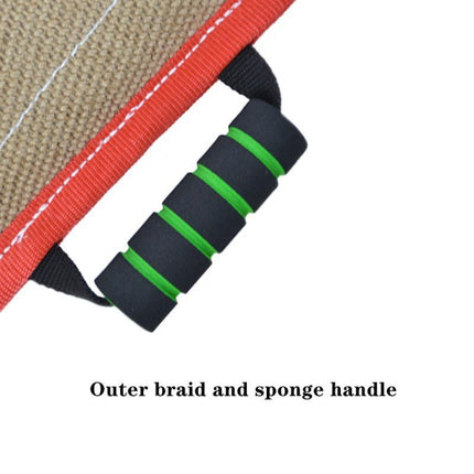 Red Twill Jute Training Dog Bite Sleeve Open Sleeve Protector Pet Products, Red Twill Jute - DealBuddy