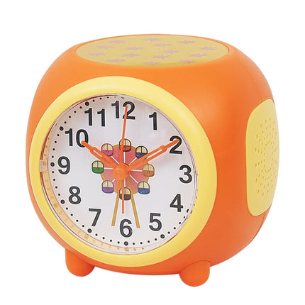 Children Romantic Starry Sky Projection Music Pointer Alarm Clock