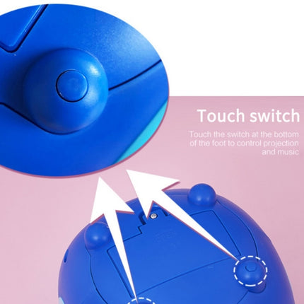 Children Romantic Starry Sky Projection Music Pointer Alarm Clock