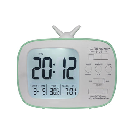 G179 Retro TV Alarm Clock Student Dormitory Bed Electronic Clock