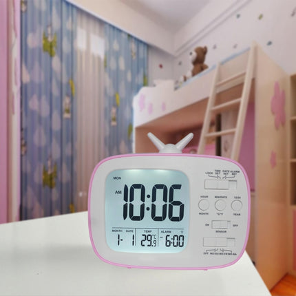 G179 Retro TV Alarm Clock Student Dormitory Bed Electronic Clock