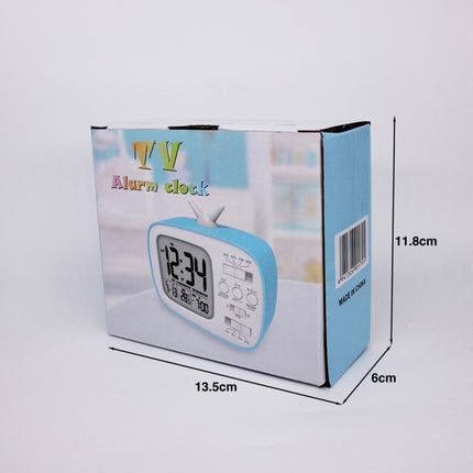 G179 Retro TV Alarm Clock Student Dormitory Bed Electronic Clock