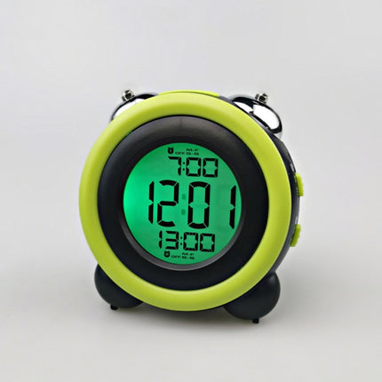 0705 Big Volume Simple Three-Dimensional LED Alarm Clock Mute Luminous Electronic Clock