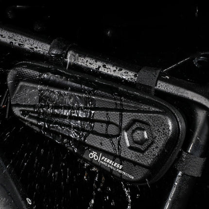 WEST BIKING YP0707257 Bicycle Triangle Bag EVA Hard Shell Bike Bag Mountain Bike Front Beam Bag Riding Equipment