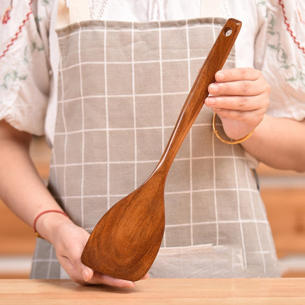 Non-Stick Pot Wood Shovel Teak Cooking Pot Shovel Tableware