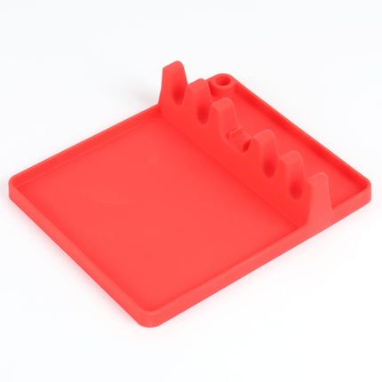 2 in 1 Kitchen Silicone Spoon Holder Shelf, Large (Gray), Medium (Gray), Medium (Black), Large (Red), Medium (Red), Large (Blue), Medium (Blue), Large (Orange), Medium (Orange), Large (Green), Medium (Green) - DealBuddy