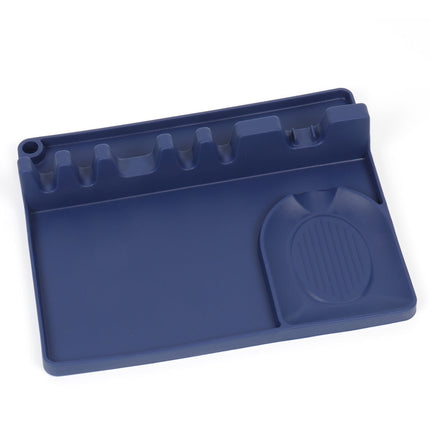 2 in 1 Kitchen Silicone Spoon Holder Shelf, Large (Gray), Medium (Gray), Medium (Black), Large (Red), Medium (Red), Large (Blue), Medium (Blue), Large (Orange), Medium (Orange), Large (Green), Medium (Green) - DealBuddy