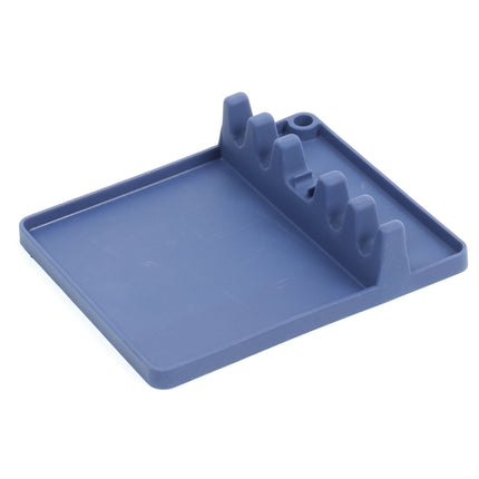 2 in 1 Kitchen Silicone Spoon Holder Shelf, Large (Gray), Medium (Gray), Medium (Black), Large (Red), Medium (Red), Large (Blue), Medium (Blue), Large (Orange), Medium (Orange), Large (Green), Medium (Green) - DealBuddy