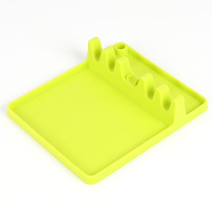2 in 1 Kitchen Silicone Spoon Holder Shelf, Large (Gray), Medium (Gray), Medium (Black), Large (Red), Medium (Red), Large (Blue), Medium (Blue), Large (Orange), Medium (Orange), Large (Green), Medium (Green) - DealBuddy