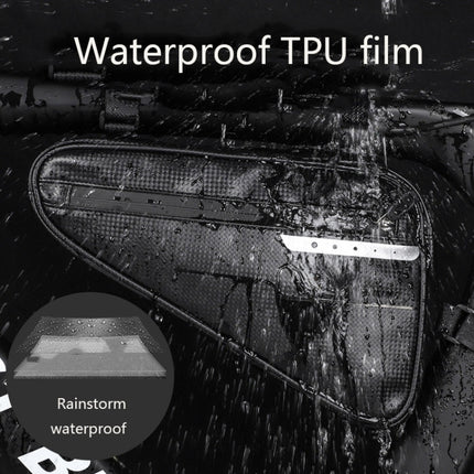 WEST BIKING Bicycle Large-Capacity Triangle Bag Waterproof Beam Bag Riding Equipment