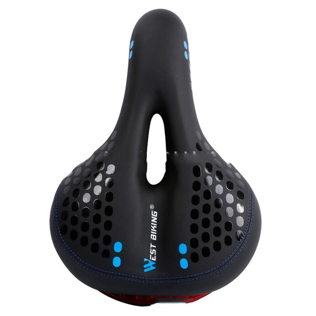 WEST BIKING YP0801083 Bicycle Taillight Thickened Soft And Comfortable Mountain Bike Seat Cushion