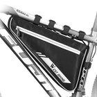WEST BIKING  YP0707254 4L Bicycle Triangle Bag Mountain Bike Large Capacity Front Beam Reflective Waterproof Bag Riding Equipment