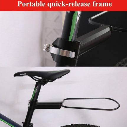 West Biking  Bicycle Shelf Mountain Road Bike Big Capacity Bag Riding Shelf Hard Shell Tail Bag  With Rain Cover