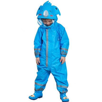 Children One-Piece Raincoat Boys And Girls Lightweight Hooded Poncho, S, L, M - DealBuddy