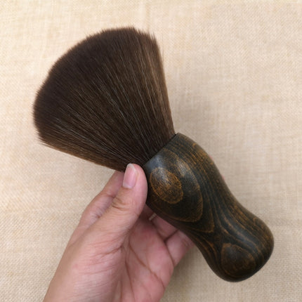 Hair Cut Broken Hair Duster Brush Solid Wood Soft Bristles Cleaning Brush Hairdressing Suppliess