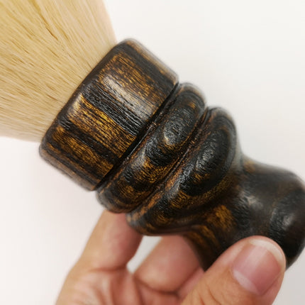 Hair Cut Broken Hair Duster Brush Solid Wood Soft Bristles Cleaning Brush Hairdressing Suppliess