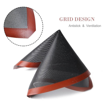 Hollow Non-Stick High Temperature Baking Mat Breathable Glass Fiber Baking Pan Mat