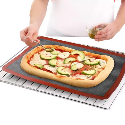 Hollow Non-Stick High Temperature Baking Mat Breathable Glass Fiber Baking Pan Mat