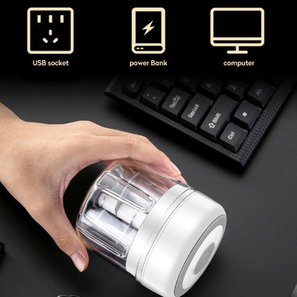 ZM-14 Household Mini Wireless Electric Garlic Masher, White 100ml, Green 100ml, Pink 100ml, High Cup White 250ml, High Cup Green 250ml, High Cup Pink 250ml, White Glass 300ml, Green Glass 300ml, Pink Glass 300ml, White High Cup 250ml + Small Cup 100ml ... - DealBuddy