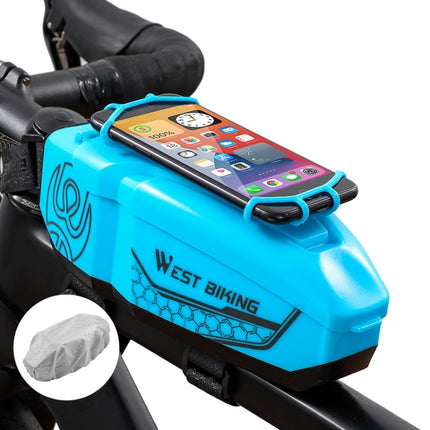 WEST BIKING Bicycle Front Beam Top Tube Bag Mountain Road Bike Waterproof Riding Equipment