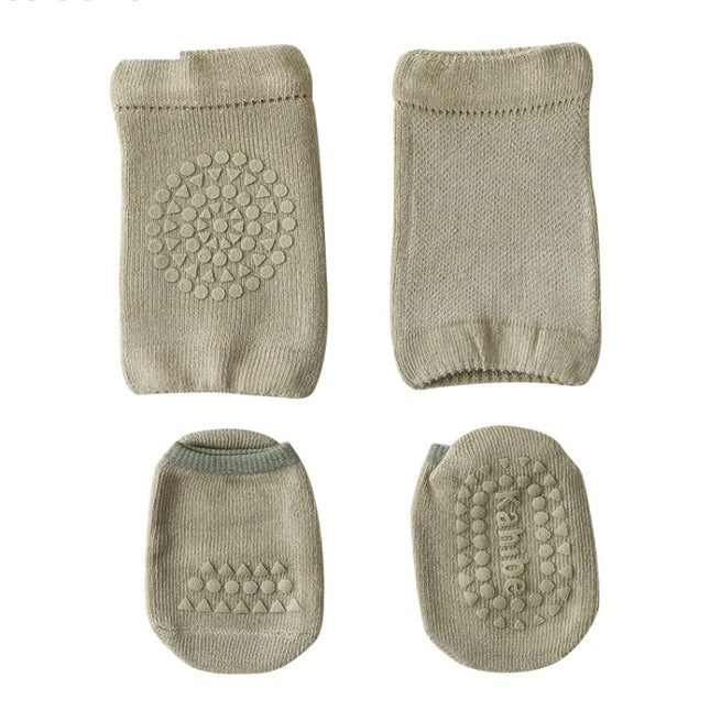 Summer Children Knee Pads Baby Floor Socks Baby Non-Slip Crawling Sports Protection Suit, S 0-1 Years Old, M 1-3 Years Old - DealBuddy