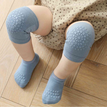 Summer Children Knee Pads Baby Floor Socks Baby Non-Slip Crawling Sports Protection Suit