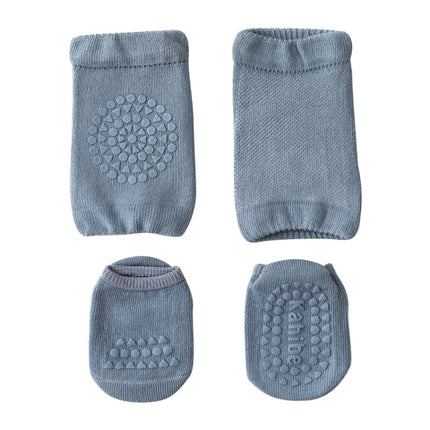 Summer Children Knee Pads Baby Floor Socks Baby Non-Slip Crawling Sports Protection Suit, S 0-1 Years Old, M 1-3 Years Old - DealBuddy