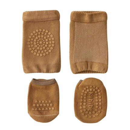 Summer Children Knee Pads Baby Floor Socks Baby Non-Slip Crawling Sports Protection Suit, S 0-1 Years Old, M 1-3 Years Old - DealBuddy