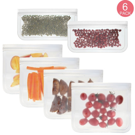 Translucent Frosted PEVA Food Preservation Bag Refrigerator Food Storage Bag Self-Sealing Food Bag, 5 PCS / Set(NO.1x5), 5 PCS / Set(NO.2x5), 6 PCS / Set(NO.1x4+NO.2x2), 10 PCS / Set(NO.1x6+NO.2x4), 12 PCS / Set(NO.1x7+NO.2x5) - DealBuddy