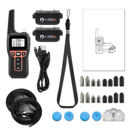 PaiPaitek PD529-2 Remote Training Dog Device Pet Training Supplies Anti-Barking Training Equipment, PD529-2 - DealBuddy