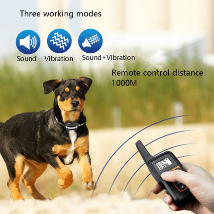 PaiPaitek PD529V-1 Training Dog Anti-Barking Device Vibration Collar 1000M Remote Control Distance Pet Training Supplies, PD529V-1 - DealBuddy